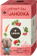 dětský čaj s příchutí jahoda 6+ měsíců, 20x2 g Leros