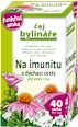 bylinný čaj Na imunitu a dýchací cesty 40 x 1,6g Čaj Bylináře