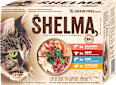 kapsičky pro kočky maso/rybí výběr bez obilovin, 12x85g Multipack Shelma