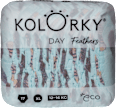 Plienky Day veľkosť XL (12 - 16 kg) - pierka Kolorky