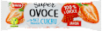 tyčinka 100 % z ovoce s jahodami Emco