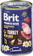 Krmivo pre mladé psy Premium By Nature morčacie mäso s pečienkou Brit