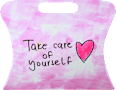 Ukrasna poklon kesa srednja - Take care of yourself K&P