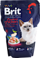 Granuly pre kastrované mačky Premium By Nature s kuracím mäsom Brit