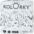 Plienky Day veľkosť M (5 - 8 kg) - srdce Kolorky