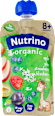 organic voćna kašica - jabuke, šljive, jagode i borovnice sa pirinčem i dodatkom vitamina C, od 8. meseca Nutrino