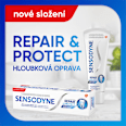 zubní pasta Repair & Protect Whitening 2x75 ml Sensodyne