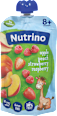 Kaša iz jabolk, breskev, jagod in malin by nature, od 8. meseca dalje Nutrino