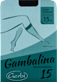 Gambalina dokolenice, 15 DEN, crna boja Gerbi