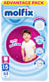 Гащички, размер 5 Junior, 12-17 kg molfix