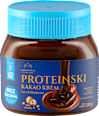 PROTEINSKI KAKAO KREM SA LEŠNIKOM, bez glutena, sa zaslađivačem Aleksandrija