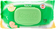 Natural - vlažne maramice Kosili