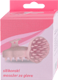 Silikonski masažer za glavu - roze Nexus