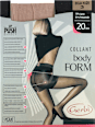 BODY FORM hulahopke 20 DEN,  boja kože, veličina 3 Gerbi
