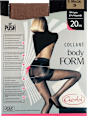 BODY FORM hulahopke 20 DEN, svetlo braon boja, veličina 3 Gerbi