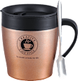 Termos šolja za kafu sa kašikom - bronzana, zapremina: 330 ml Nexus