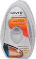 Express čisticí a samolešticí houbička na obuv, bezbarvá Silver