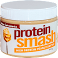 HIGH PROTEIN PEANUT BUTTER - bela čokolada protein smash