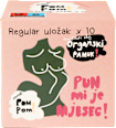 Regular higijenski ulošci s krilcima POM POM