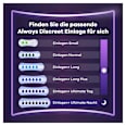 discreet Einlagen Inkontinenz Ultimate Nacht always