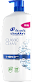 šampon na vlasy Classic Clean head&shoulders