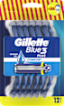 Pánske jednorazové holiace strojčeky Blue3 Plus Comfort Gillette