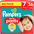 Baby Pants Baby Dry Gr.7 Extra Large (17+kg), Big Pack Pampers