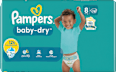 Windeln Baby Dry Gr.8 Extra Large (17+ kg) Pampers