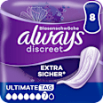 discreet Einlagen Inkontinenz Ultimate Tag  always