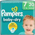 Windeln Baby Dry Gr. 7 Extra Large (15+ kg) Pampers