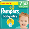 Windeln Baby Dry Gr.7 Extra Large (15+kg), Big Pack Pampers