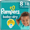 Windeln Baby Dry Gr.8 Extra Large (17+ kg) Pampers
