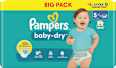Windeln Baby Dry Gr.5+ Junior Plus (12-17kg), Big Pack Pampers