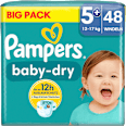 Windeln Baby Dry Gr.5+ Junior Plus (12-17kg), Big Pack Pampers