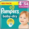 Windeln Baby Dry Gr.4+ Maxi Plus (10-15kg), Big Pack Pampers