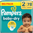 Windeln Baby Dry Gr. 2 Mini (4-8kg), Big Pack Pampers