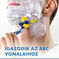 Blue3 férfi eldobható borotva Gillette