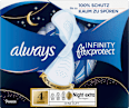 Binden mit Flügeln Infinity flex protect Nacht Extra always
