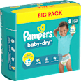 Windeln Baby Dry Gr.8 Extra Large (17+kg), Big Pack Pampers