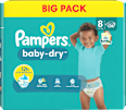 Windeln Baby Dry Gr.8 Extra Large (17+kg), Big Pack Pampers