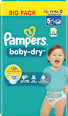 Windeln Baby Dry Gr.5+ Junior Plus (12-17kg), Big Pack Pampers