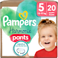 Plienkové nohavičky veľkosť 5 (12 - 17 kg) Pampers Harmonie