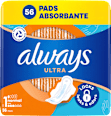vložky s křidélky Ultra, velikost 1 Normal always