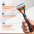 Rasierer, Fusion5 Vorteilspack Gillette