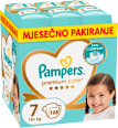 Pelene mjesečno pakiranje vel. 7 (15+ kg) Pampers Premium Care