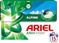 Капсули за пране Alpine, 15 пранета ARIEL