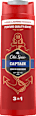 Gel za tuširanje in šampon Captain 3 v 1 Old Spice