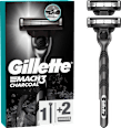 MACH3 CHARCOAL brijač + 2 dopune Gillette