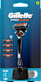 Aparat de ras PROGLIDE + suport + 4 rezerve Gillette