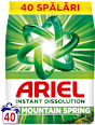 Прах за пране Mountain Spring, 40 пранета ARIEL
